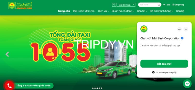 Top 10 Hãng taxi Mê Linh Hà Nội giá rẻ số điện thoại tổng đài