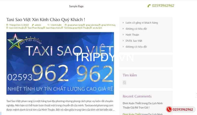 Top 25 Hãng taxi Ninh Thuận giá cước rẻ số điện thoại tổng đài