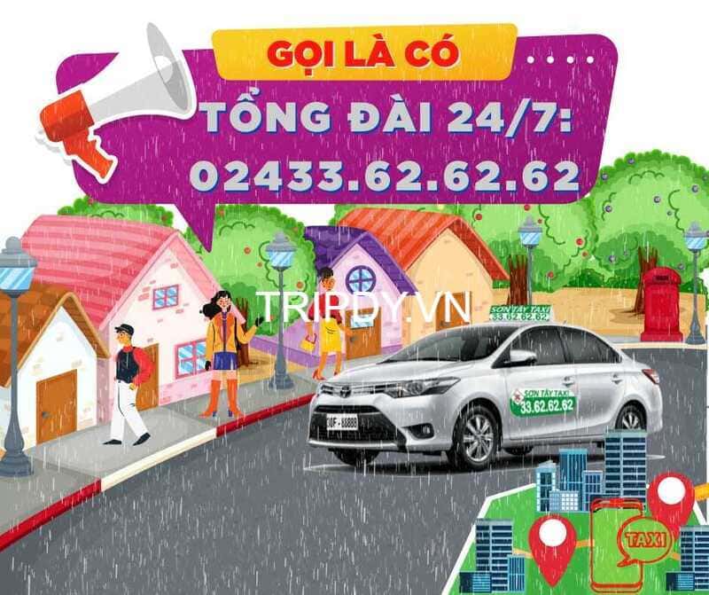 Top 15 Hãng taxi Sơn Tây Hà Nội giá cước số điện thoại tổng đài