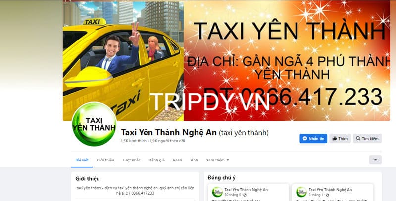 Top 12 Hãng taxi Yên Thành Nghệ An số điện thoại tổng đài 24/7