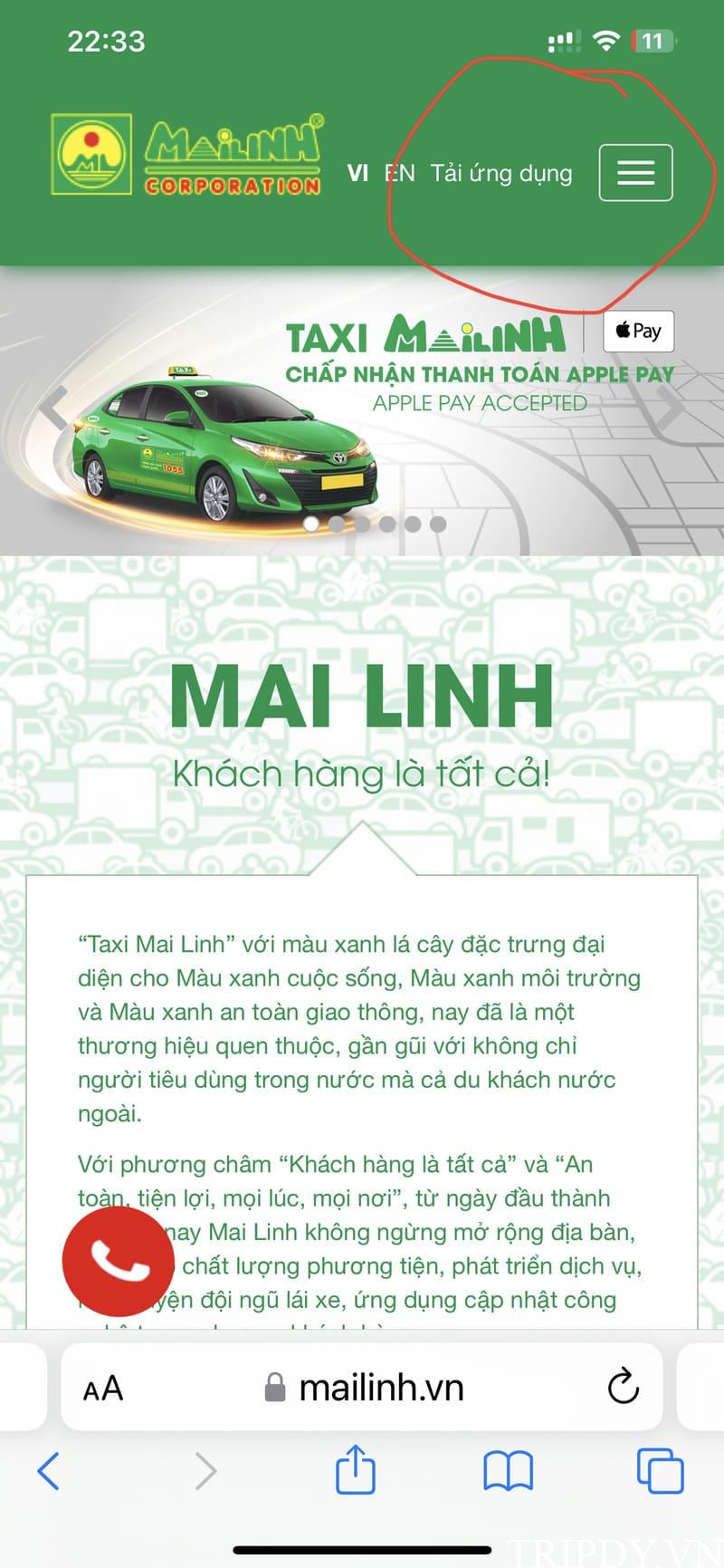 Taxi Mai Linh Cao Bằng: Số điện thoại tổng đài, giá cước km