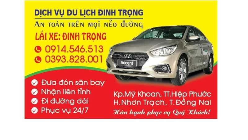 13 Hãng taxi Hiệp Phước Nhơn Trạch Đồng Nai số điện thoại