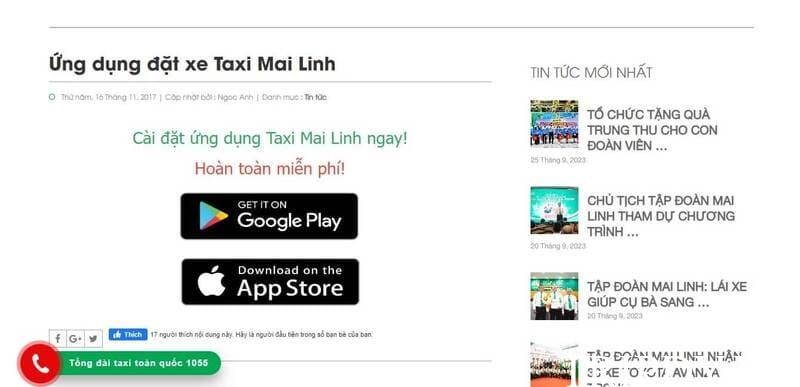 Taxi Mai Linh Hcm Sài Gòn TPHCM: Số điện thoại tổng đài