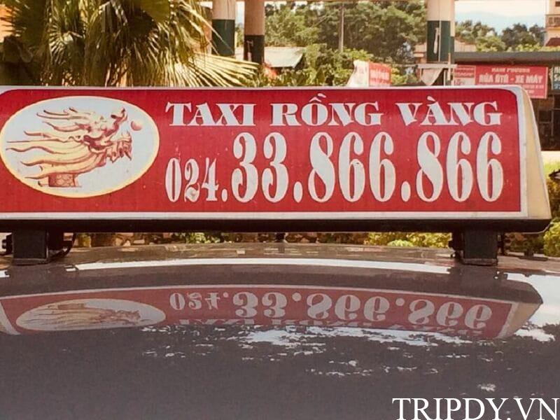 Taxi Rồng Vàng: Giá cước km, địa chỉ và số điện thoại tổng đài