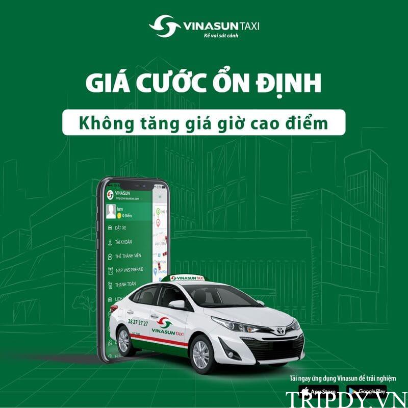 Taxi Vinasun Huế: Giá cước, địa chỉ và số điện thoại tổng đài